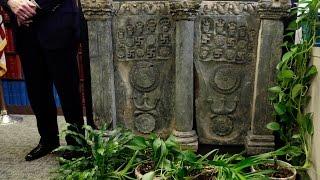 Raw: Ancient Buddhist Art Returned to Pakistan