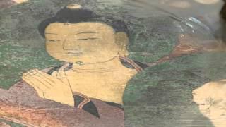 Conservation /// Korean Buddhist painting: Vulture Peak